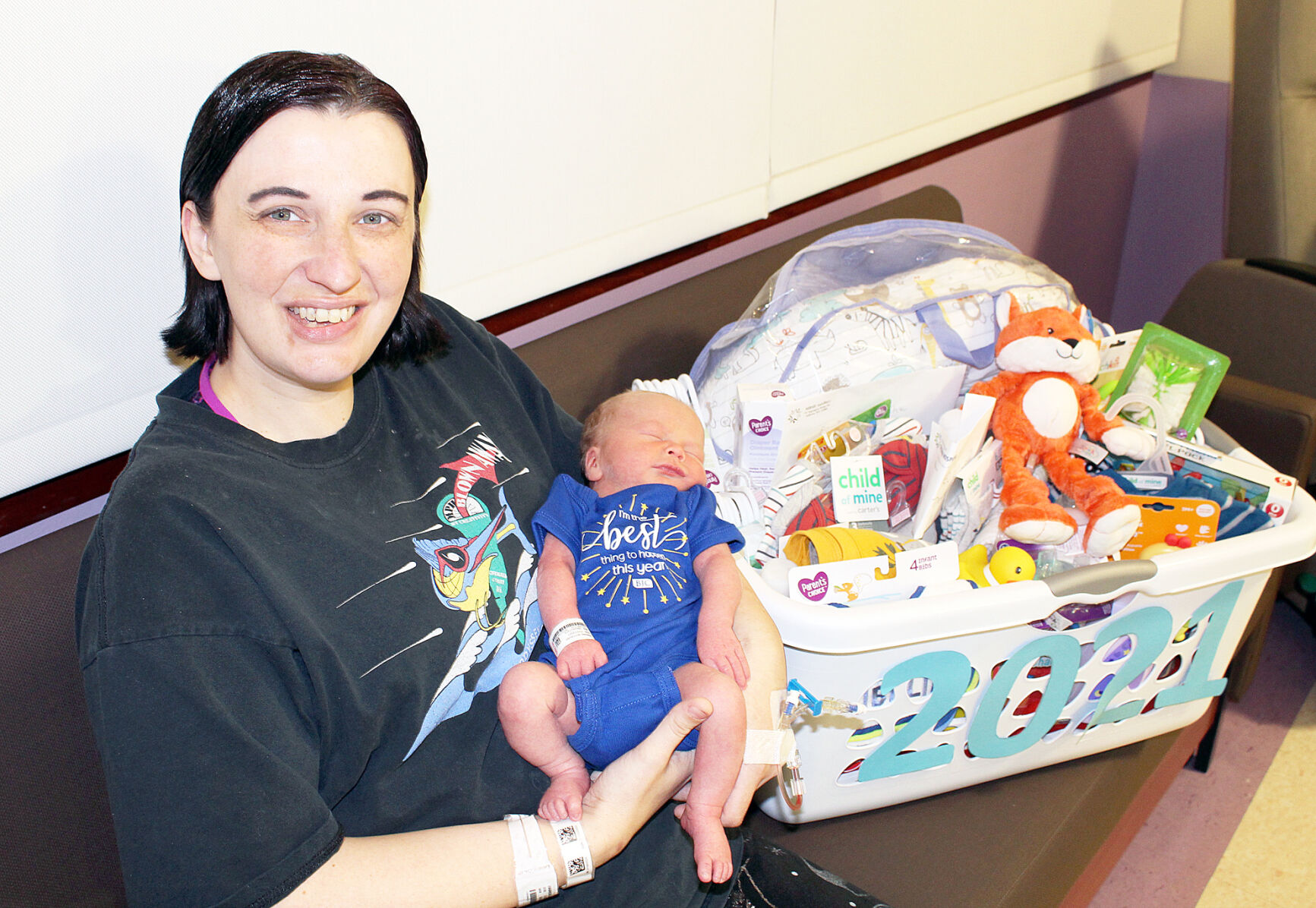 First Baby of 2021 Born At Missouri Baptist Sullivan